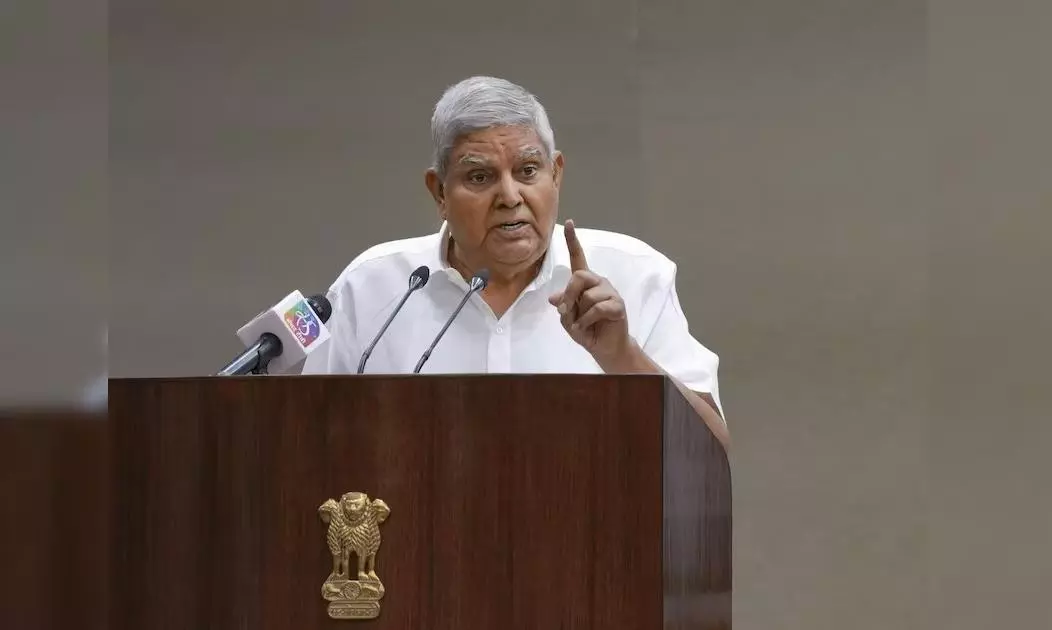 Dhankhar continues dismissive remarks against Supreme Court, extols Parliament’s loftiness