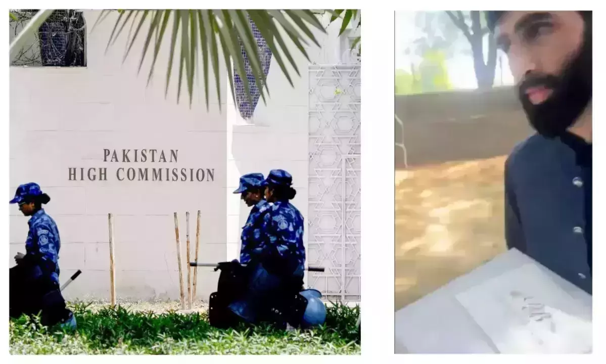 Outrage as cake taken into Pakistan High Commission amid terror grief