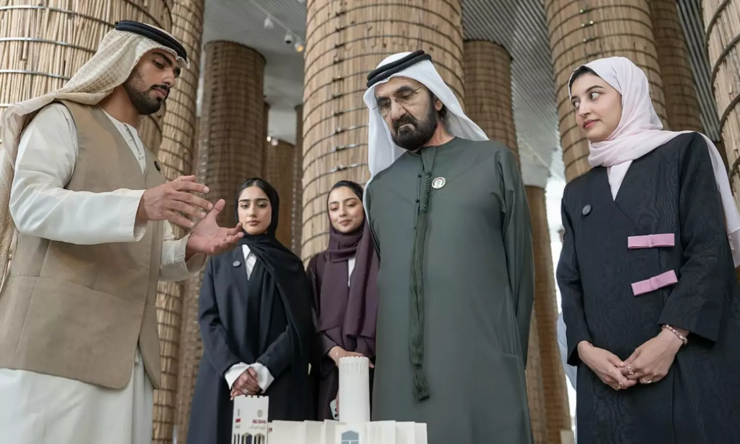 Sheikh Mohammed tours UAE pavilion at Expo 2025 Osaka
