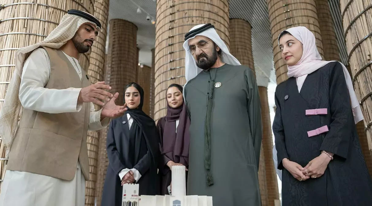Sheikh Mohammed tours UAE pavilion at Expo 2025 Osaka