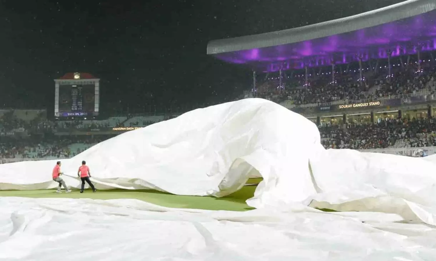 IPL 2025: Rain washes match away; Punjab, Kolkata share points