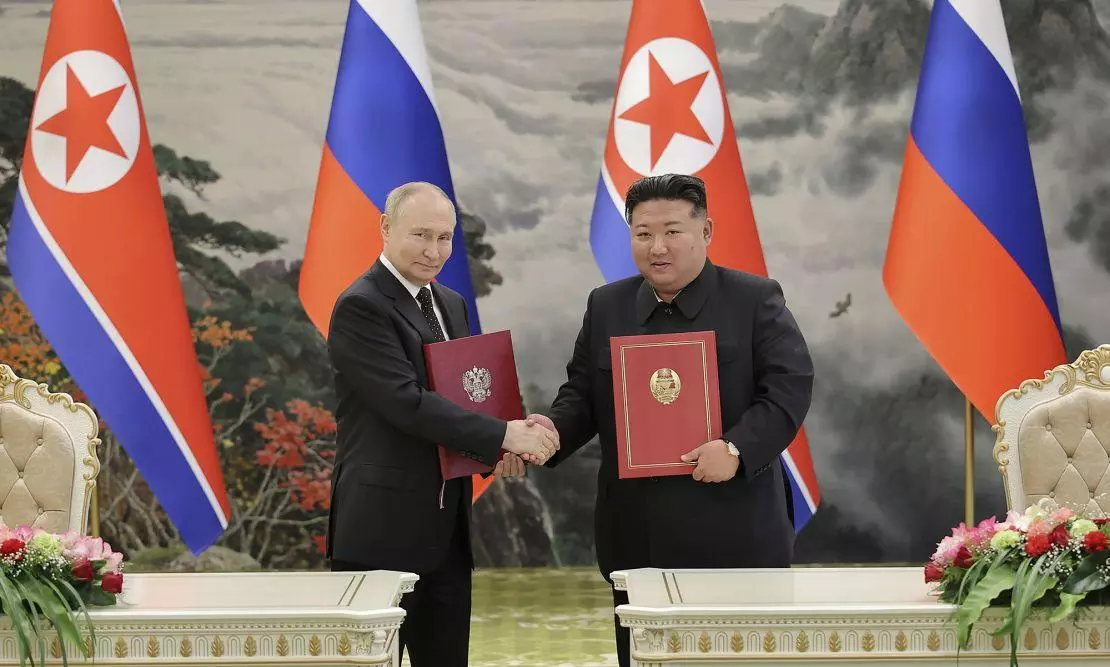 Putin thanks North Korean troops for fighting in Kursk