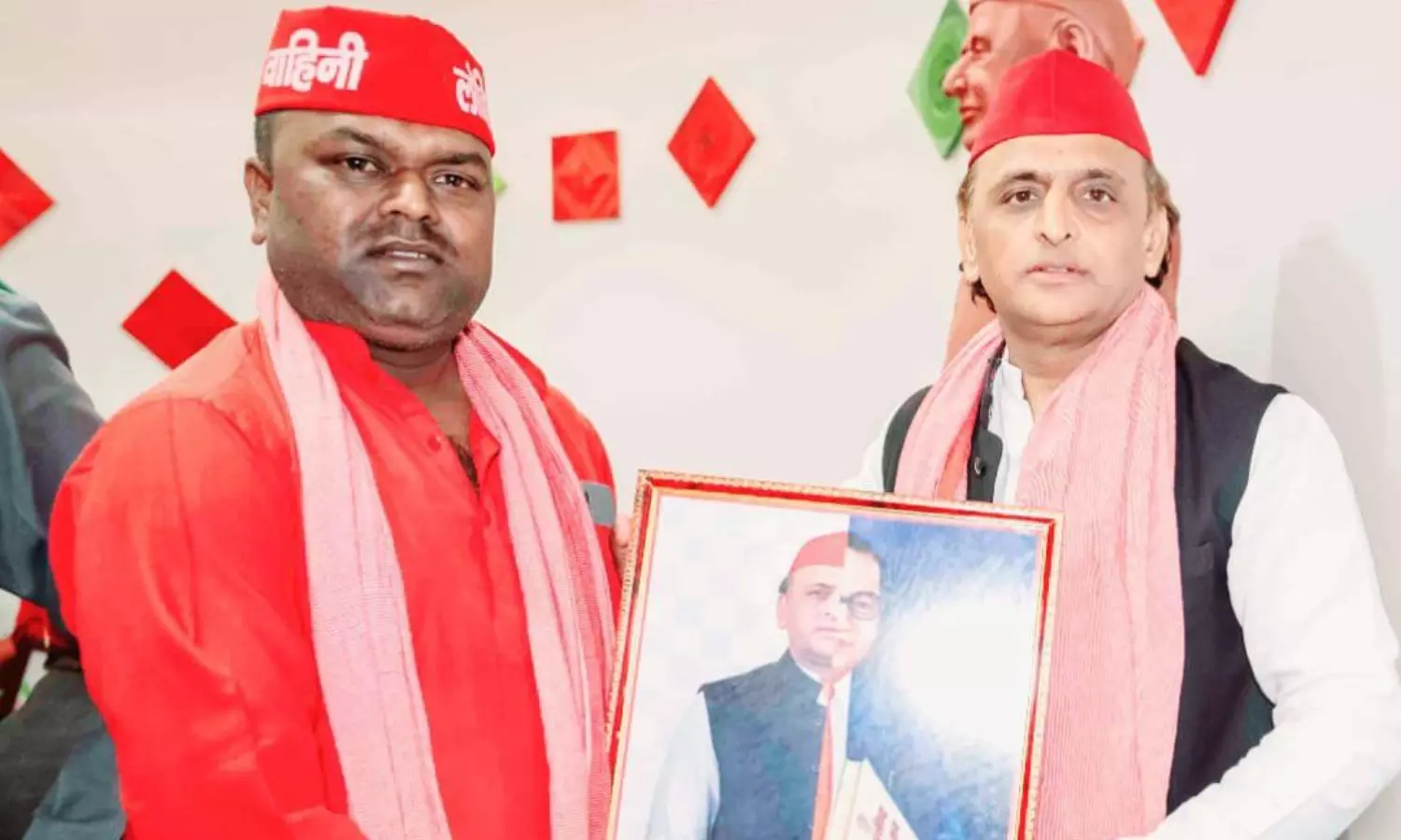 Unacceptable: BJP slams SPs poster of Akhilesh overlapping Babasaheb