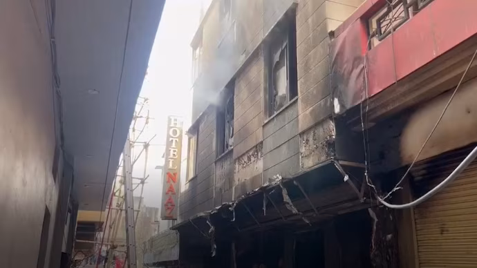 4 dead, 4 injured in devastating Ajmer hotel fire