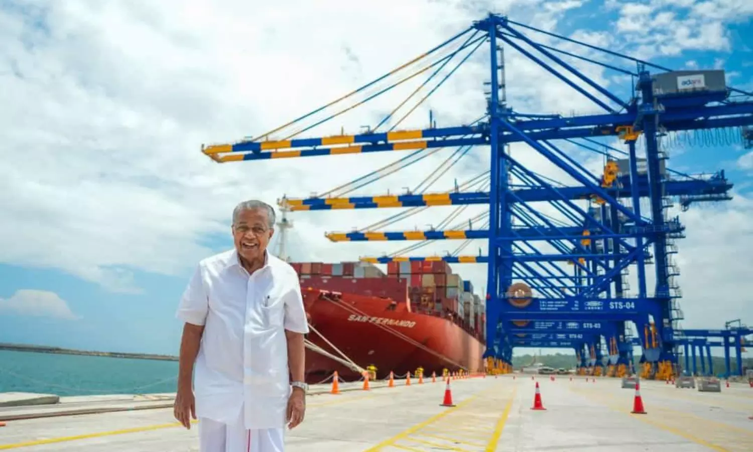 Vizhinjam result of LDF govt’s determination, says Pinarayi Vijayan