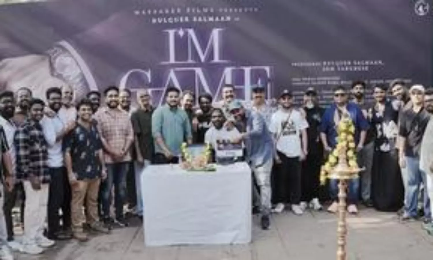 Dulquer Salmaan starts shooting for 40th film I’m Game
