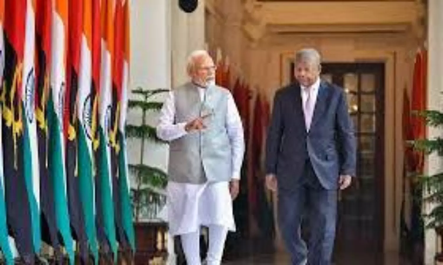 India Angola Leaders