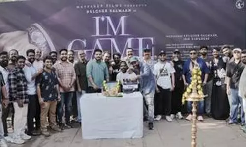 Dulquer Salmaan starts shooting for 40th film I’m Game