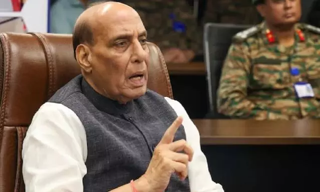 Will give befitting reply to those who dare to hurt India: Defence Minister Rajnath Singh