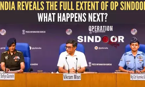 Col. Sofiya Qureshi, Wing Commander Vyomika Singh steer Op Sindoor briefing