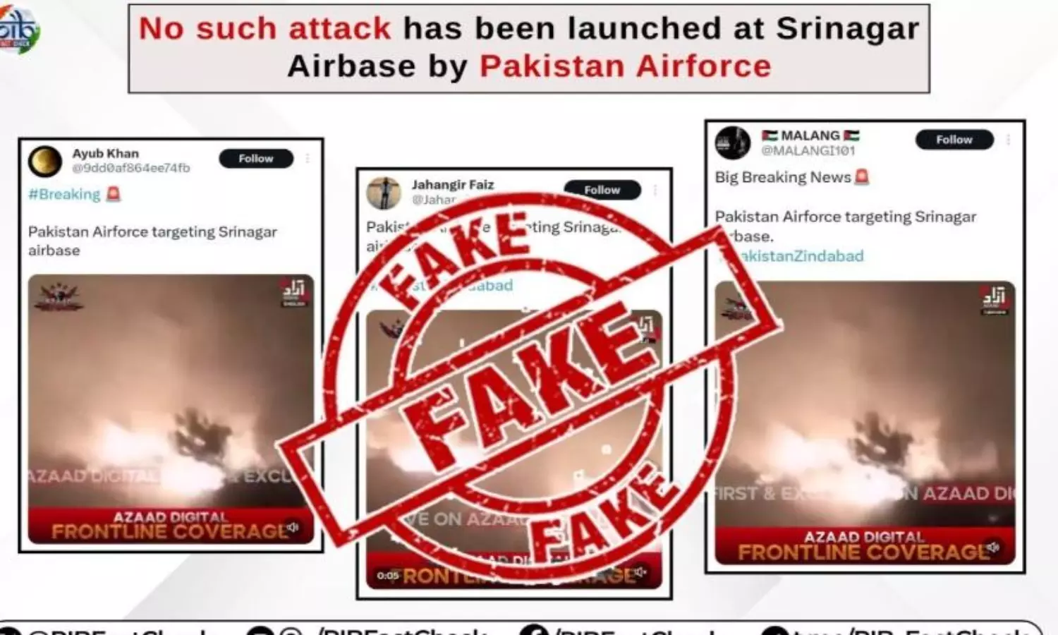 Pakistans propaganda machine working overtime after Indias Op Sindoor