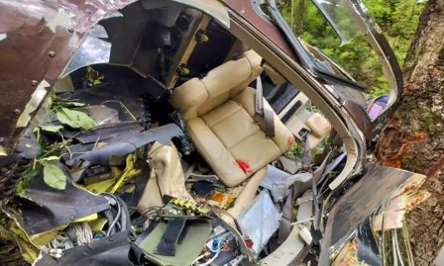 Helicopter crash in Uttarakhand’s Gangnani kills five, injures two