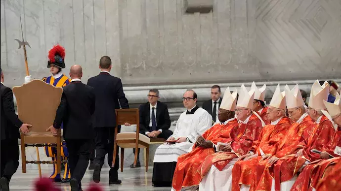 Cardinals vote for second day in Vatican to elect new pope