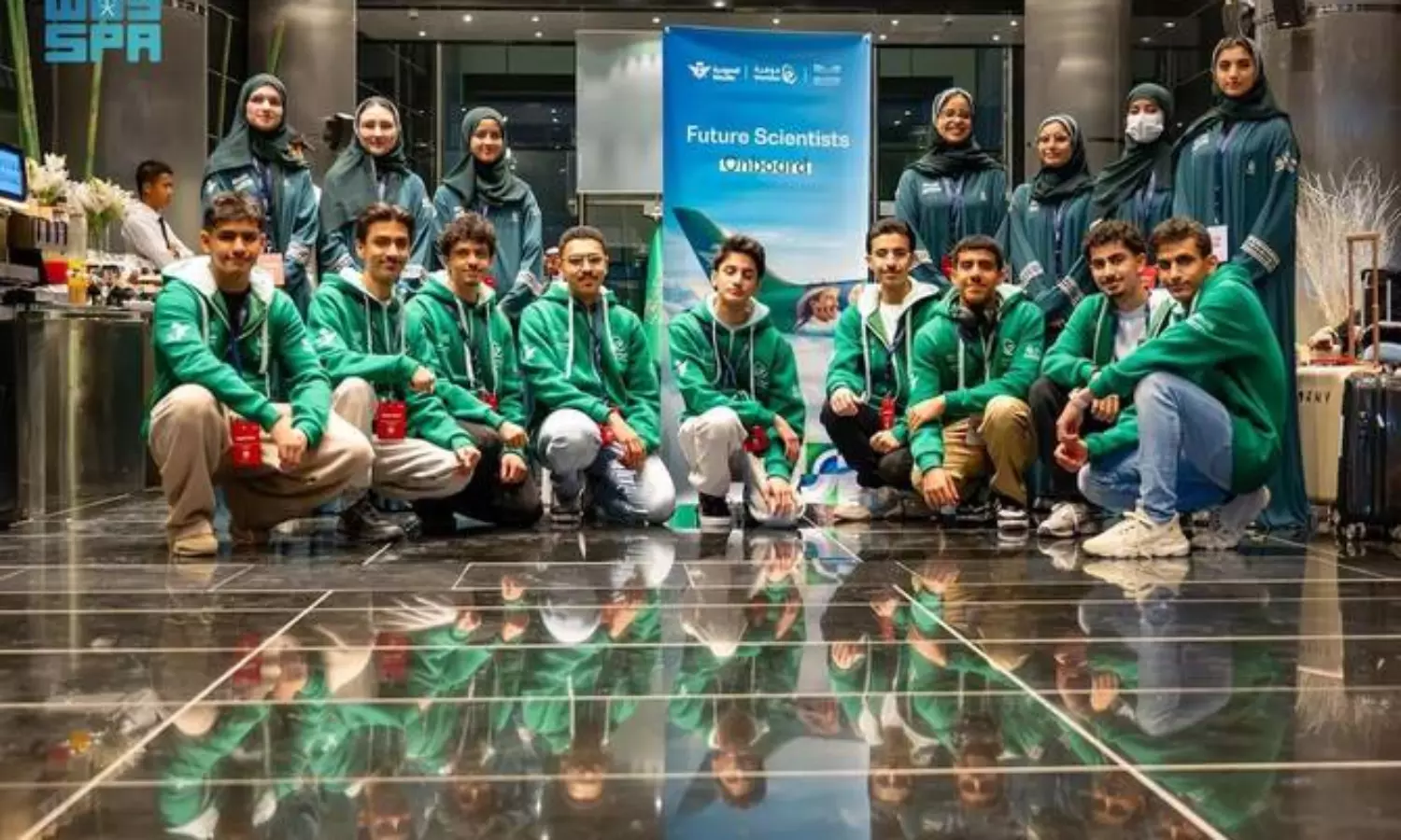 Saudi science team departs for ISEF 2025 in US