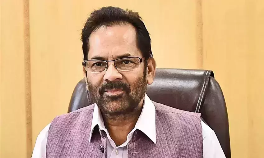 Naqvi slams Cong, says stop using Indira Gandhi’s legacy as political shop