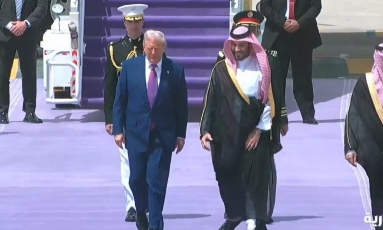 Trump begins Middle East tour with warm welcome in Riyadh