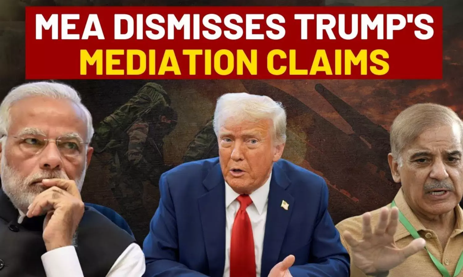 MEA says Indian attacks forced Pak to withdraw, stays silent on Trump’s brokering claim