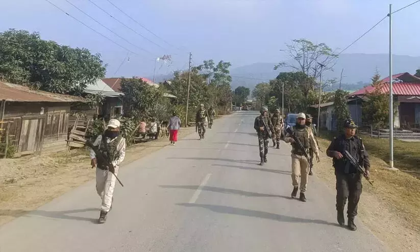 Assam Rifles battles militants in Manipur; guns down 10