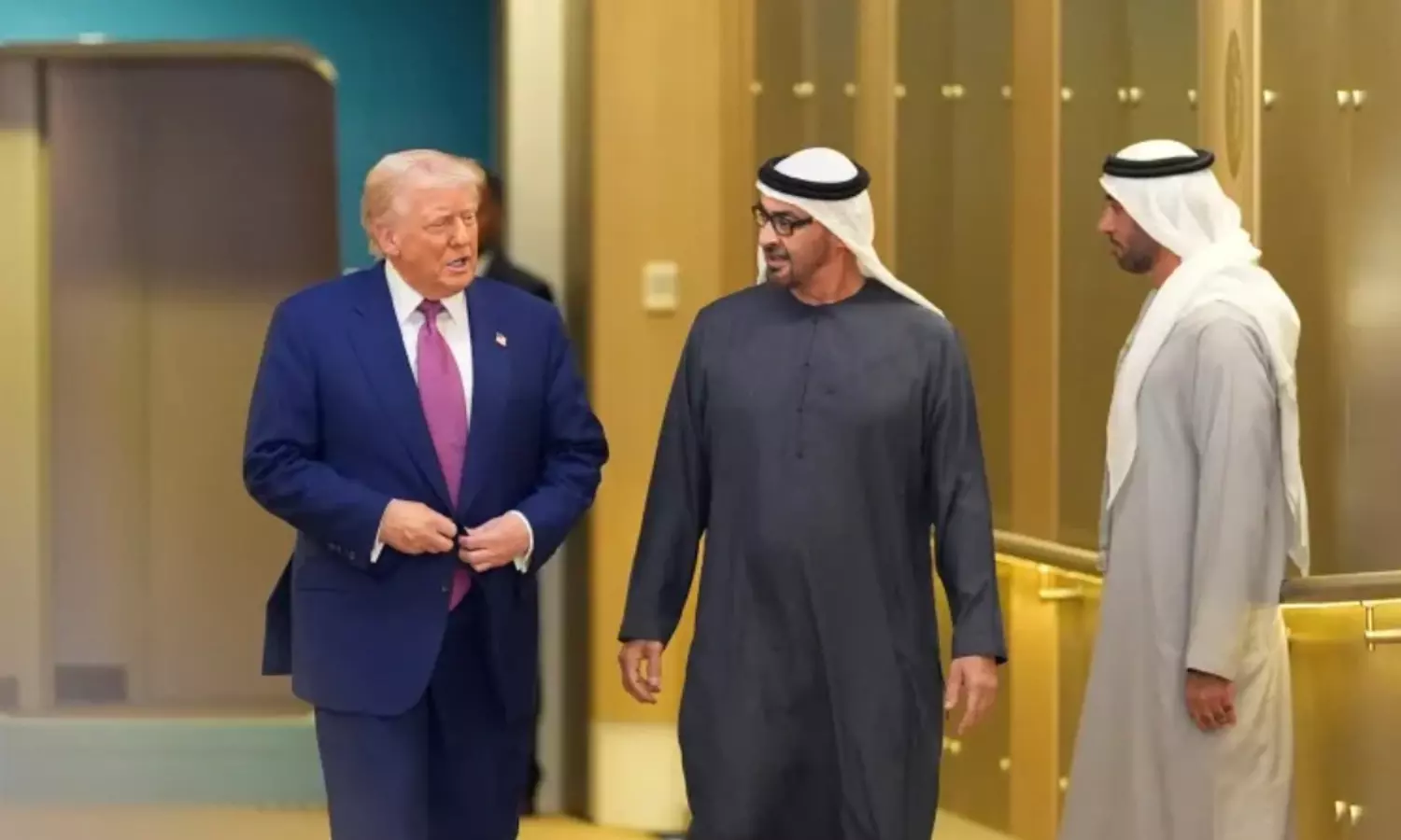 Trump receives grand welcome in UAE, AI deals expected during visit