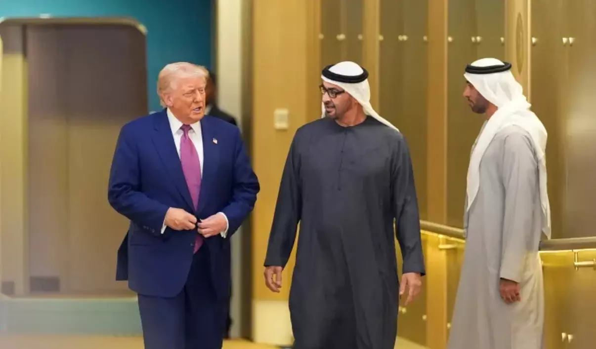 Trump receives grand welcome in UAE, AI deals expected during visit