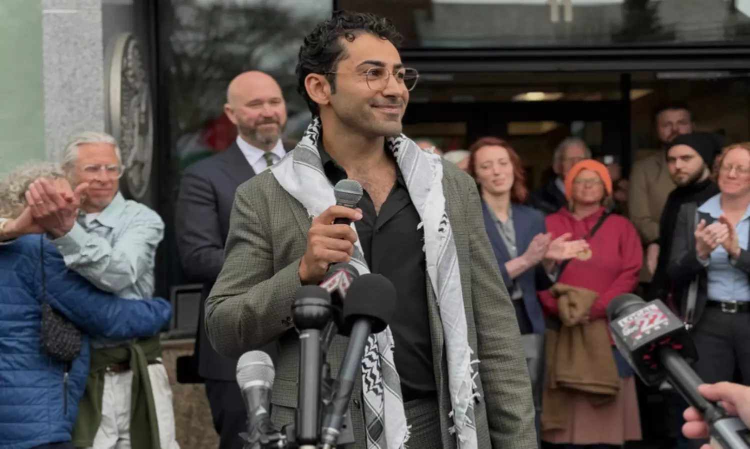 Mohsen Mahdawi graduates from Columbia after being released from Ice custody