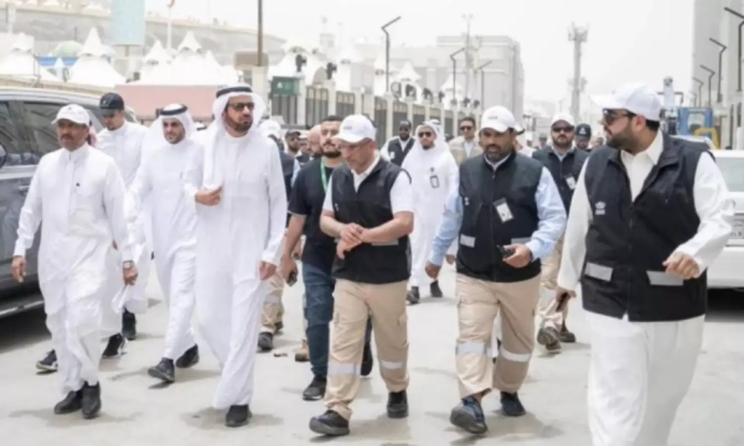 Hajj minister inspects holy sites ahead of pilgrim arrivals