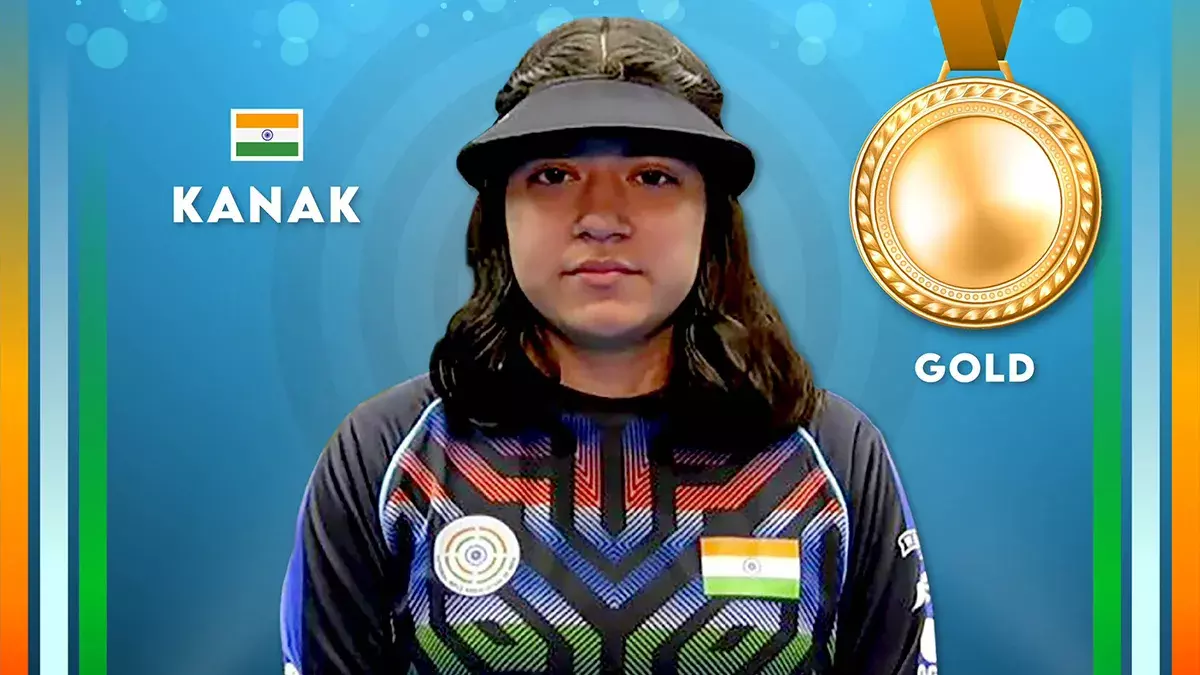 Haryana’s Kanak wins India’s first gold at Junior Shooting World Cup
