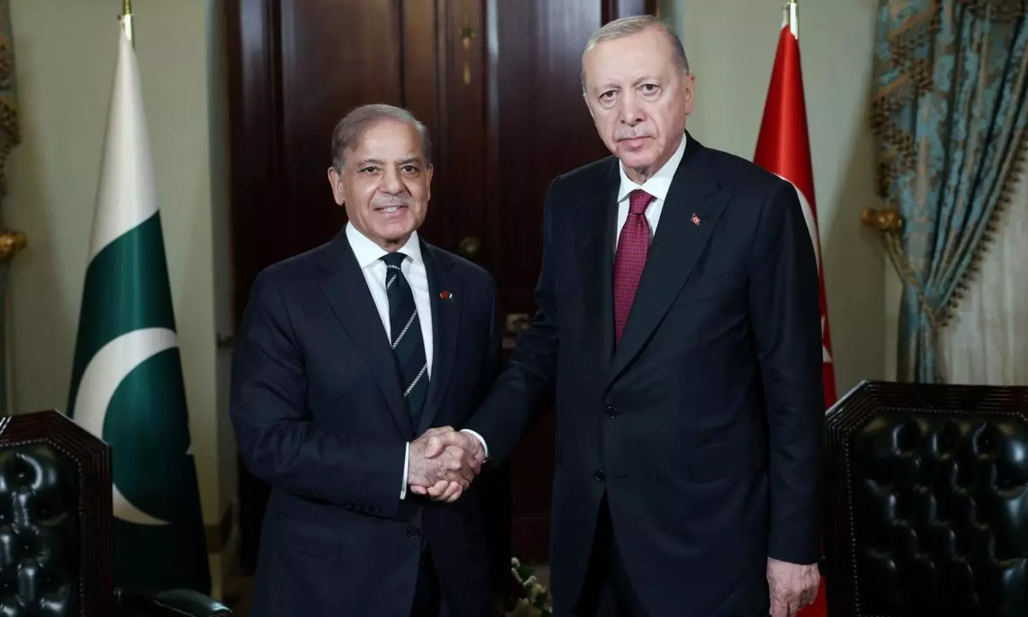 Pakistan, Turkiye vow to strengthen strategic ties as Sharif meets Erdogan