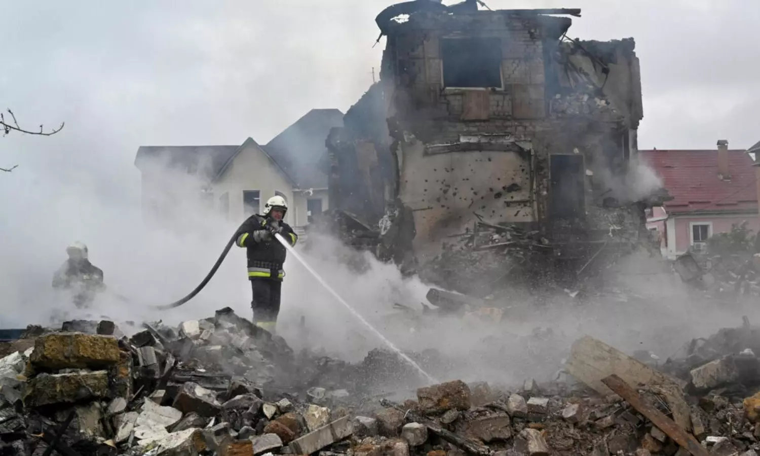 Russia launches largest drone attack on Ukraine; Trump calls Putin ‘crazy’