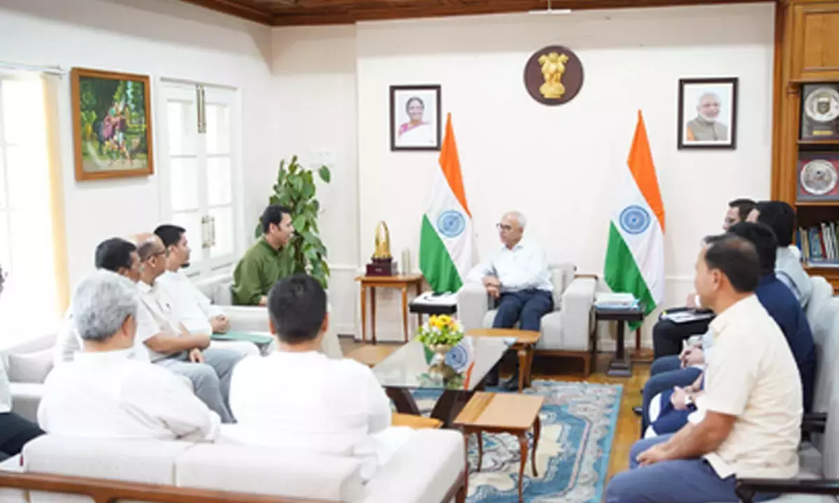 10 NDA MLAs meet Manipur governor, claim backing of 44 MLAs to form govt