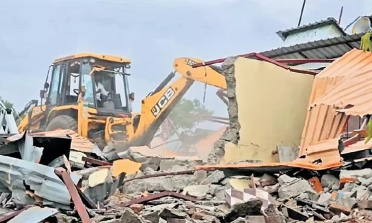 Karnataka govt demolishes illegal religious mutt in Belagavi after seer’s arrest
