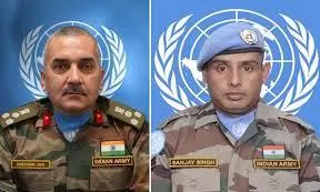 Indian peacekeepers Indian peacekeepers