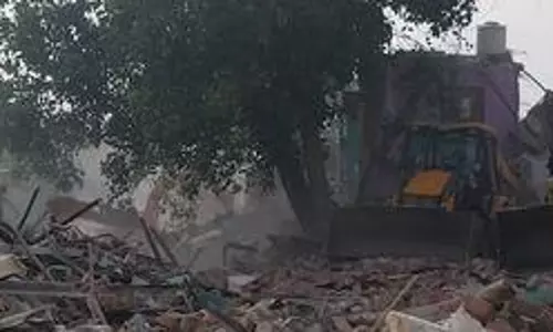 Amid residents discontent, admin conducts demolition at Delhis Madrasi camp