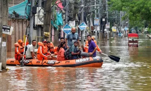 Flood situation grim in Northeast as toll rises to 34; Amit Shah talks to CMs