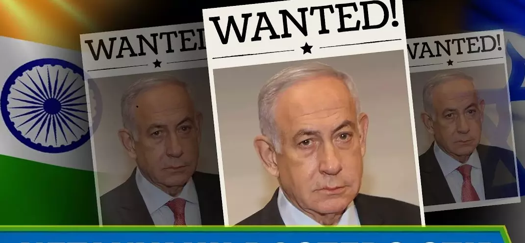 Wanted’ Netanyahu posters appear in Delhi, foreign embassy staffer found behind it