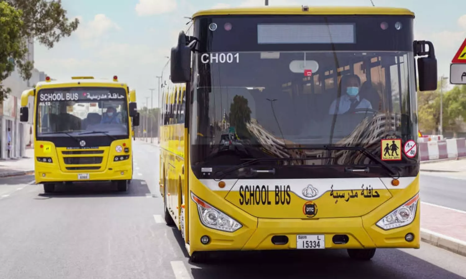 13 children, teacher injured in Sharjah school bus accident