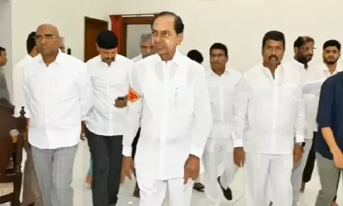 KCR appears before Ghose Commission in Kaleshwaram probe