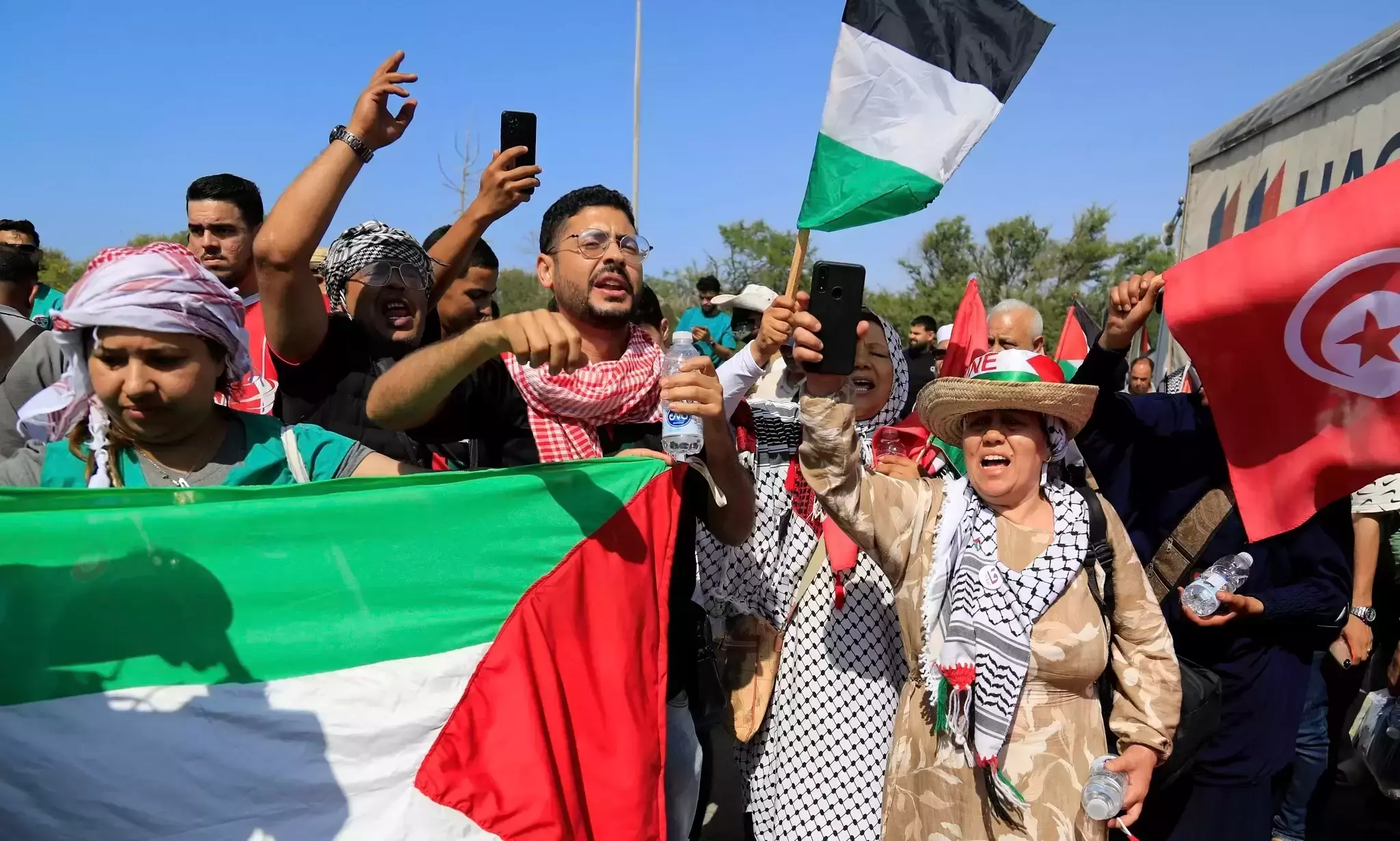 Egypt detains 200 plus activists ahead of ‘global’ pro-Palestine march