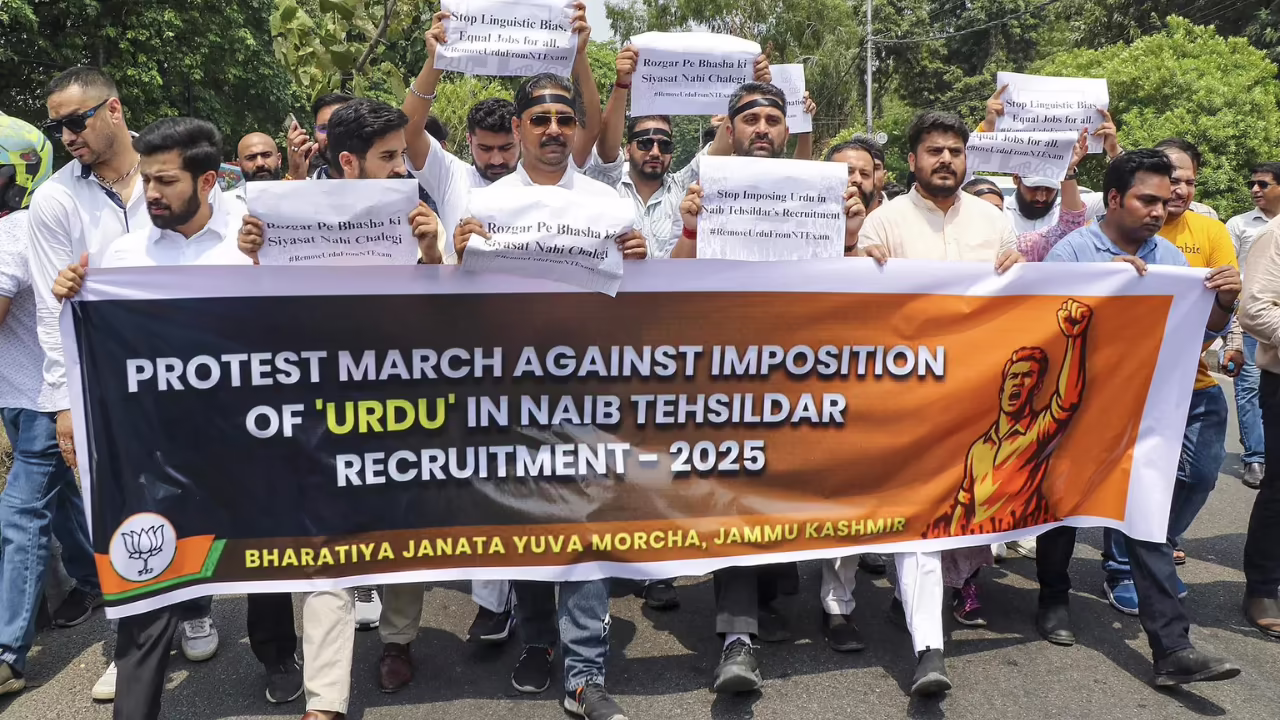 BJP seeks to drop Urdu from J&K exam; NC, PDP call it cultural erasure