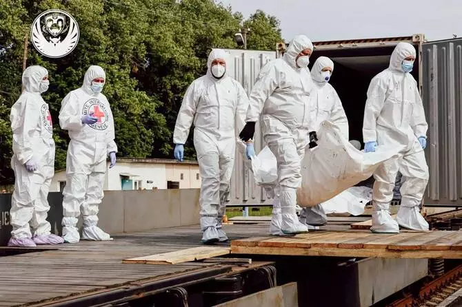 Russia hands over 1,200 more war dead to Ukraine