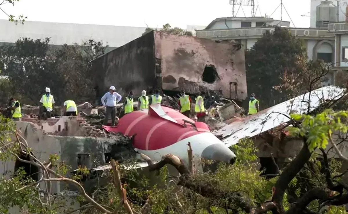Public urged to avoid sealed AI-171 crash zone as probe enters key phase