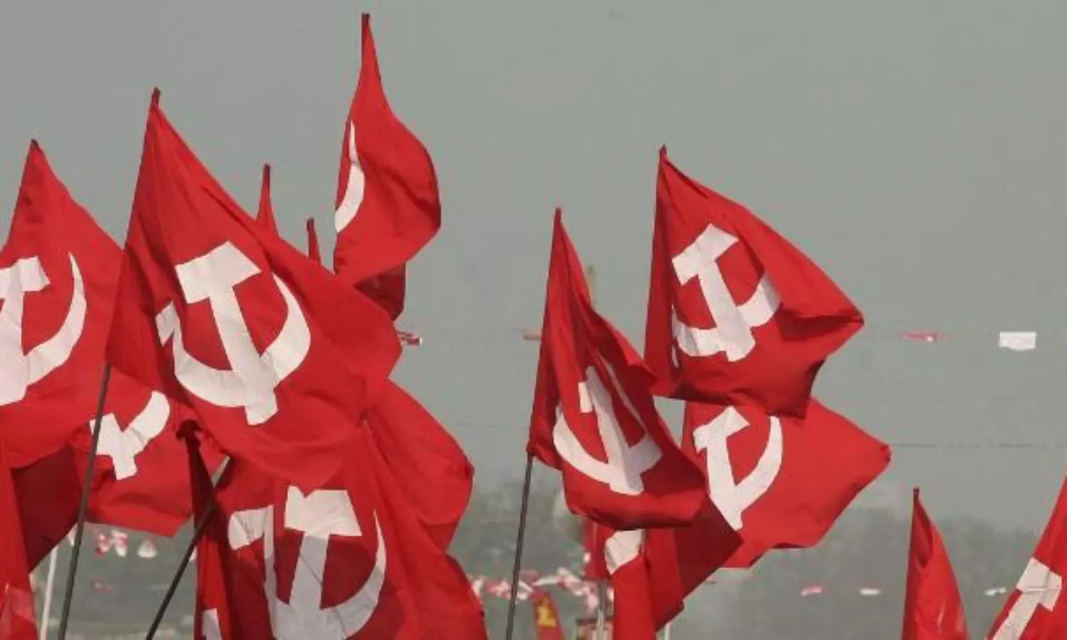 CPI(M) holds demonstrations in Srinagar in solidarity with Gaza, Iran