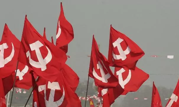 CPI(M) holds demonstrations in Srinagar in solidarity with Gaza, Iran