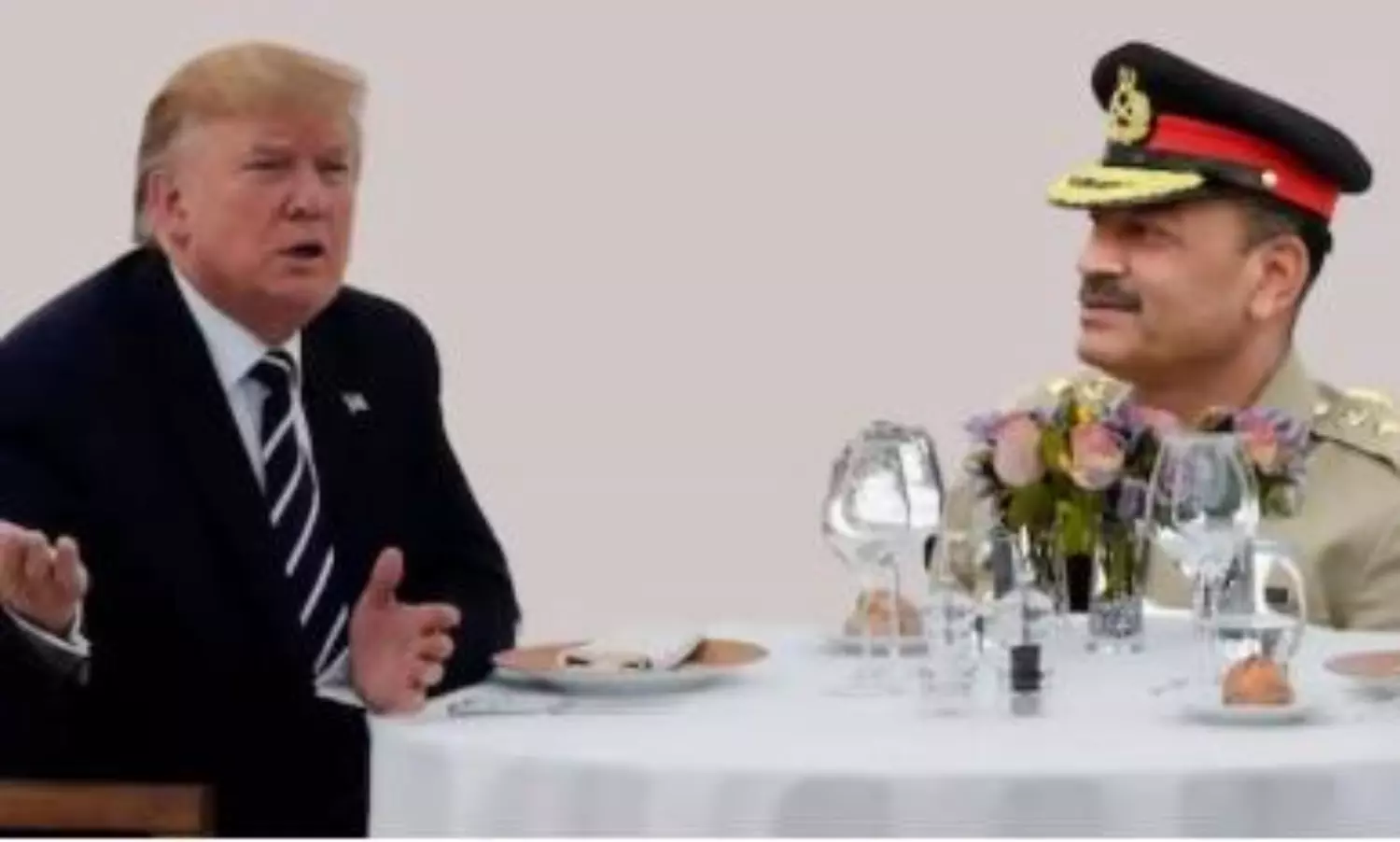 President Trump hosts Pakistan’s army chief at White House in a first