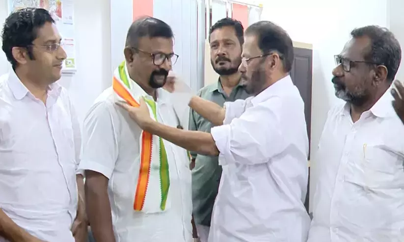 Fed up...: Kerala BJP leader leaves party to join Congress