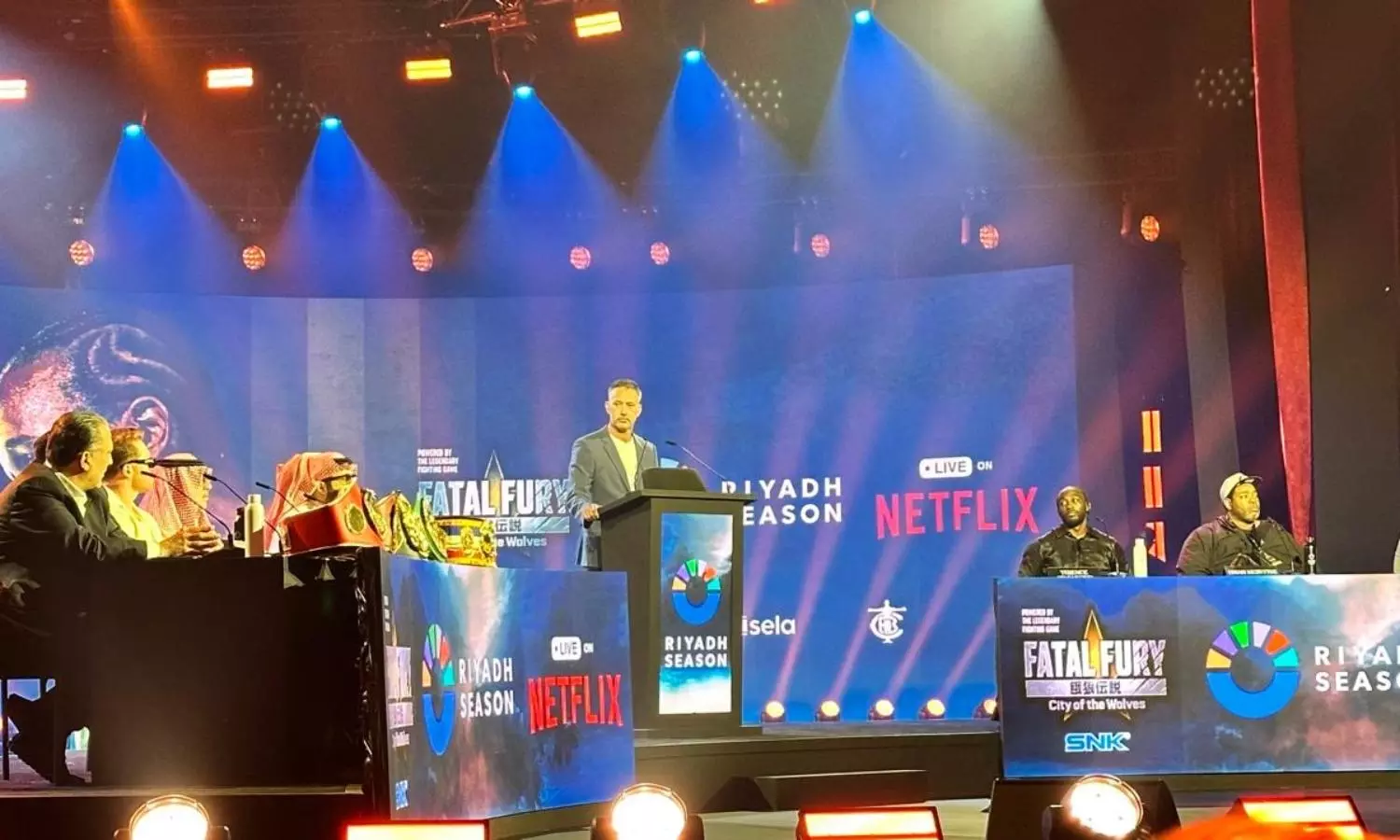 Riyadh launches global tour for Canelo vs. Crawford fight