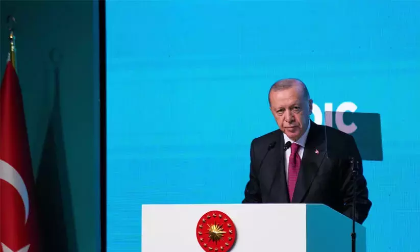 Muslim countries must impose punitive measures on Israel: Erdogan