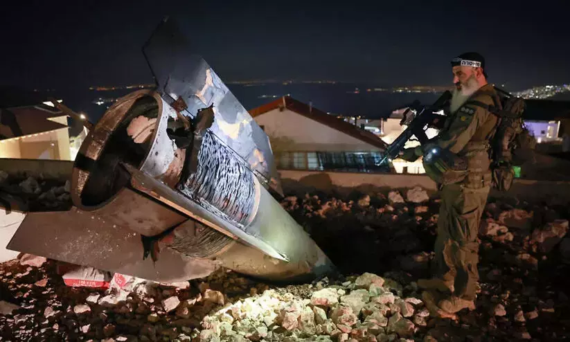 Iran launches its biggest missile; pounds Israels Tel Aviv