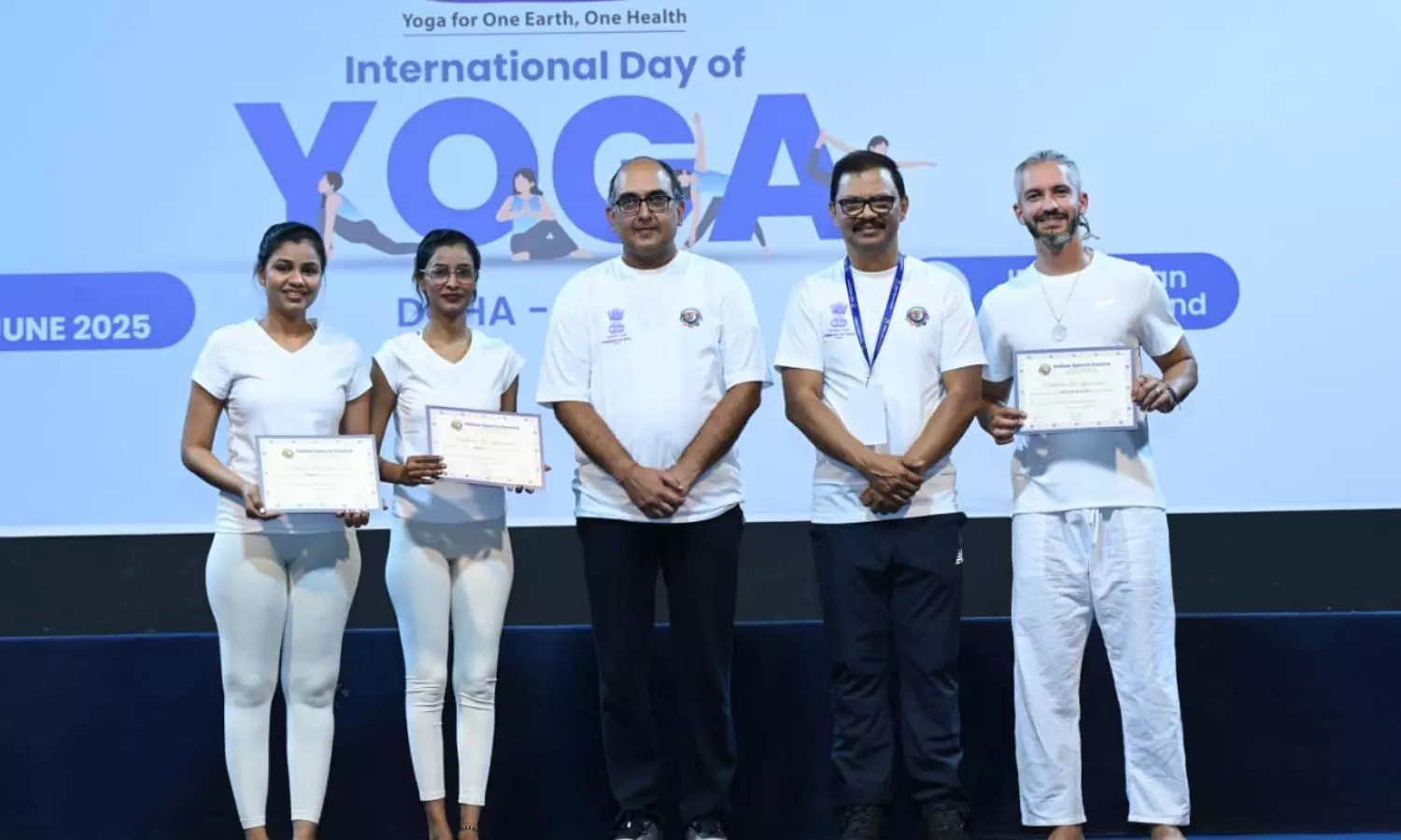 Qatar celebrates Yoga Day 2025 with grand community gathering