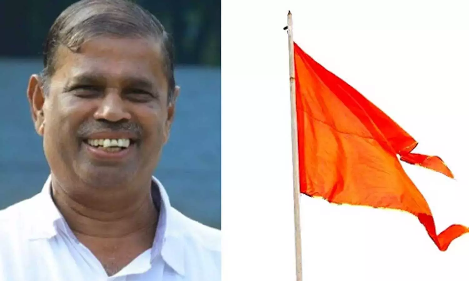 National flag to saffron remark: BJP leader booked in Kerala